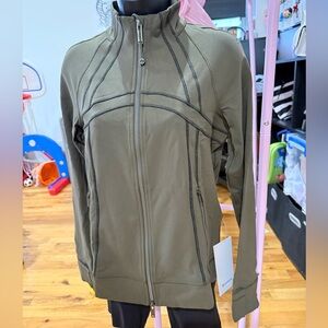 Lululemon Define Track Olive Green Zip-Up Jacket NWT